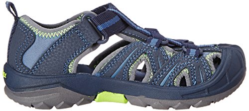 Merrell Hydro Sport Sandal, Navy/Green, 9 US Unisex Little Kid