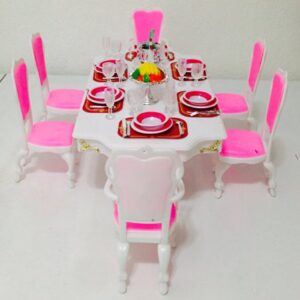 My Fancy Life Dollhouse Furniture Grand Dining Room Play Set