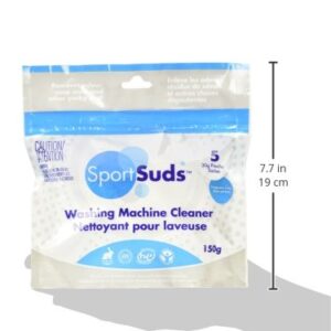 Sport Suds Washing Machine Cleaner, 5 Pouch