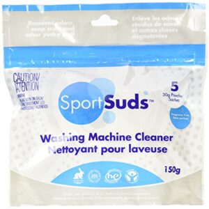 Sport Suds Washing Machine Cleaner, 5 Pouch