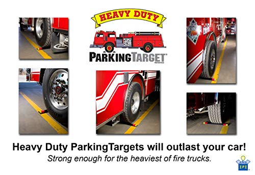 PARKINGTARGET HD-18: Heavy Duty ParkingTarget - Parking Aid Protects Car & Garage Walls, Easy to Install, Peel n Stick, Only 1 Needed per Vehicle, Engineered to Outlast Your Vehicle (1 Pack)