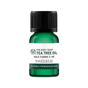 the body shop tea tree oil – purifying vegan facial oil for oily, blemished skin – 0.33 oz