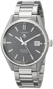 tag heuer carrera anthracite dial stainless steel mens watch war211cba0782
