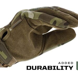 Mechanix Wear: The Original Tactical Work Gloves with Secure Fit, Flexible Grip for Multi-Purpose Use, Durable Touchscreen Safety Gloves for Men (Camouflage - MultiCam, Large)