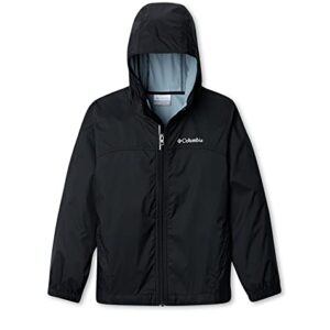 Columbia Youth Boys Glennaker Rain Jacket, Black, X-Large