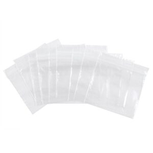 dazzling displays 3 x 3 resealable 2 mil poly bags (100-pack)