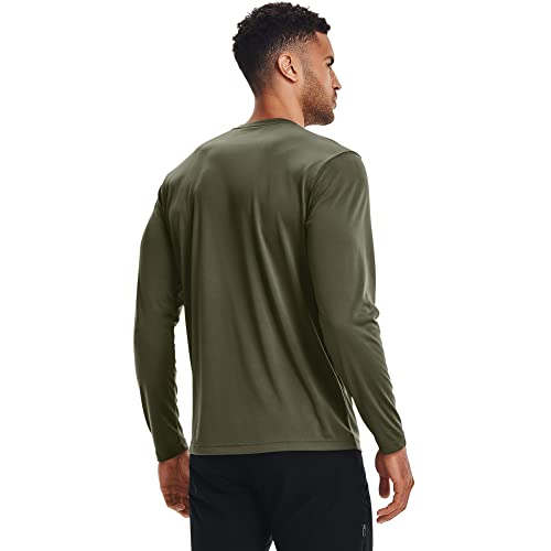 Under Armour Men's Tactical Tech Long-Sleeve Shirt , Marine Od Green (390)/Marine Od Green , X-Large