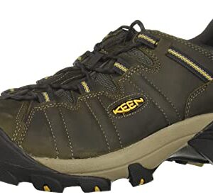 KEEN Men's Targhee II Hiking Shoe, Raven/Tawny Olive - 11 D(M) US