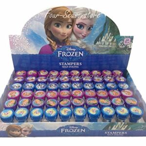 Disney Frozen Anna Elsa Olaf 30x Stampers Self-Inking Birthday Party Favors