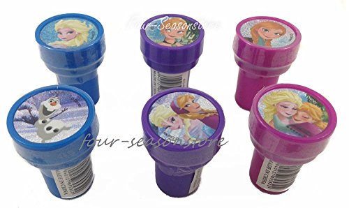 Disney Frozen Anna Elsa Olaf 30x Stampers Self-Inking Birthday Party Favors