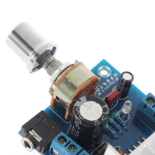 HiLetgo 2pcs TDA7297 Audio Amplifier Board 15W+15W Digital Amplifier Module 12V DC Mini Stereo Amp Amplify Dual Channel Power Stereo