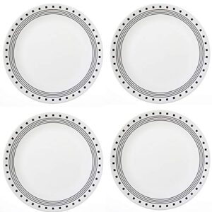 Livingware 10.25" City Block Dinner Plate [Set of 4]