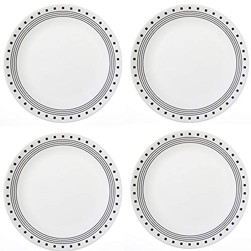 Livingware 10.25" City Block Dinner Plate [Set of 4]