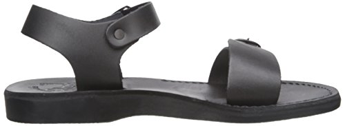 Jerusalem Sandals The Original - Leather Adjustable Buckle Sandal - Black