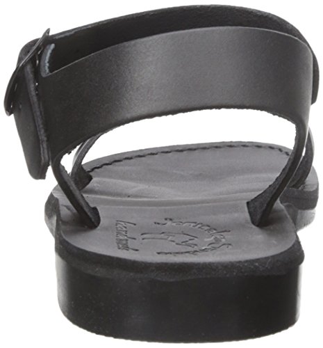 Jerusalem Sandals The Original - Leather Adjustable Buckle Sandal - Black