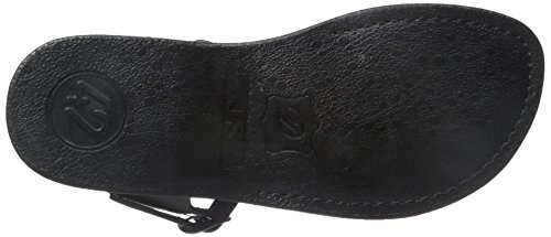 Jerusalem Sandals The Original - Leather Adjustable Buckle Sandal - Black