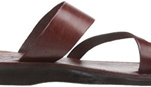 Zohar - Leather Toe Ring Sandal - Brown