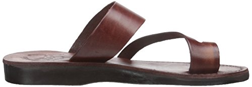 Zohar - Leather Toe Ring Sandal - Brown