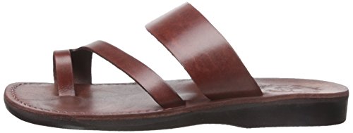 Zohar - Leather Toe Ring Sandal - Brown