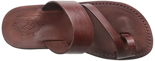 Zohar - Leather Toe Ring Sandal - Brown