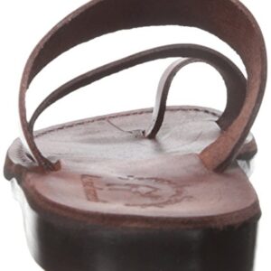 Zohar - Leather Toe Ring Sandal - Brown