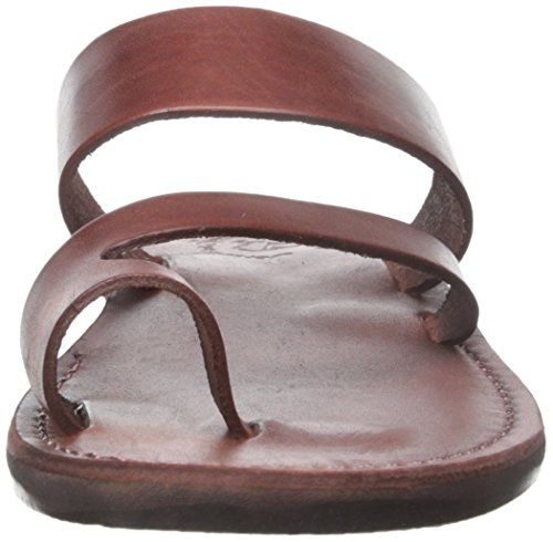 Zohar - Leather Toe Ring Sandal - Brown