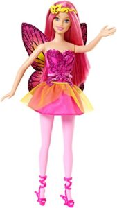 barbie fairytale fairy doll, pink