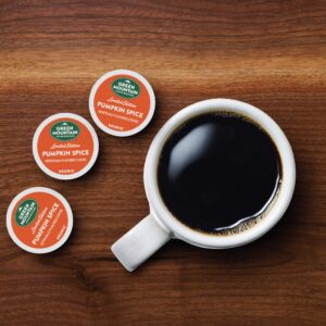 Green Mountain Coffee Roasters Pumpkin Spice, Single-Serve Keurig K-Cup Pods, Flavored Light Roast Coffee, 72 Count, 12 Count (Pack of 6)