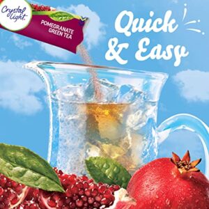 Crystal Light Sugar-Free Pomegranate Green Tea Naturally Flavored Powdered Drink Mix 5 Count Pitcher Packets