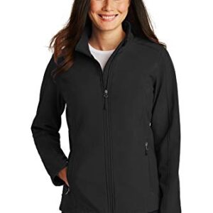 Port Authority Ladies Core Soft Shell Jacket M Black