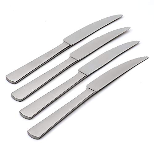 Oneida Aptitude Everyday Flatware Dinner Knives, Set of 6 , 18/0 Stainless Steel, Silverware Set, Dishwasher Safe