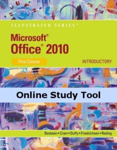coursemate and video for beskeen/cram/duffy/friedrichsen/reding's microsoft office 2010: illustrated introductory, first course, 1st edition