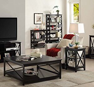 Convenience Concepts Oxford 5 Tier Bookcase, Black