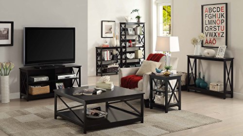 Convenience Concepts Oxford 5 Tier Bookcase, Black