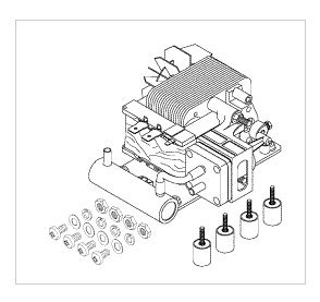 air pump (230vac) for tuttnauer tup101