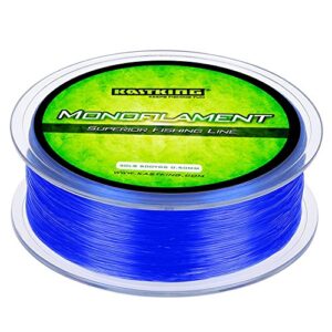 KastKing Premium Monofilament Fishing Line, Chrome Blue,300Yds,12LB