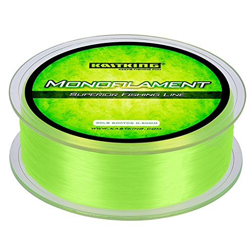 KastKing Premium Monofilament Fishing Line, Sunrise Yellow,300Yds,4LB