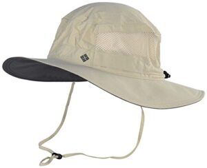 columbia unisex tillie creek omni-shade 50 upf booney hat (beige, one size)
