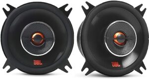 jbl gx402 4" 210w peak power 2-way gx series coaxial car audio loudspeakers