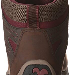 Timberland Women's Norwood Mid Waterproof Hiking Boot, dark brown, 7