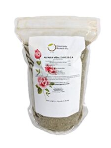 alfalfa meal 2.80-0.29-2.40 organic"greenway biotech brand" 4 pounds