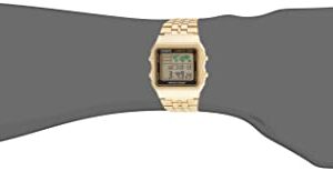 CASIO Men's Digital World TIME A500WGA-9DF Stainless Steel Watch