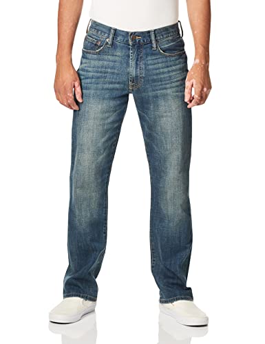 Lucky Brand Men's 181 Relaxed Straight Jean, Ol Wilder Ranch, 34W X 32L