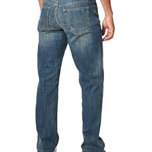 Lucky Brand Men's 181 Relaxed Straight Jean, Ol Wilder Ranch, 34W X 32L