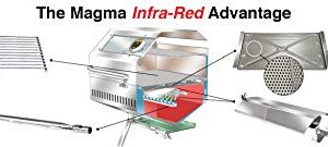 Magma Products Catalina 2 Infra Red, Gourmet Series Gas Grill, Multi, One Size