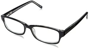 foster grant james multifocus reading glasses with anti-reflective glasses coating, unisex