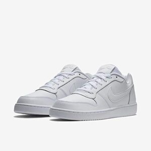 Nike Women's Ebernon Low Sneaker, White/White, 5.5 Regular US