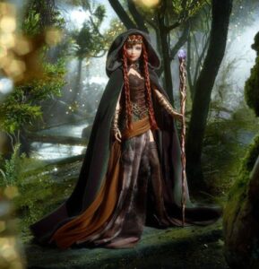 barbie mattel faraway forest elf doll