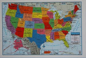 teaching tree united states wall map - 40" x 28"
