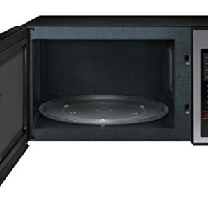 Samsung MG14H3020CM 1.4 cu. ft. Countertop Grill Microwave Oven with Ceramic Enamel Interior, Black Mirror Finish